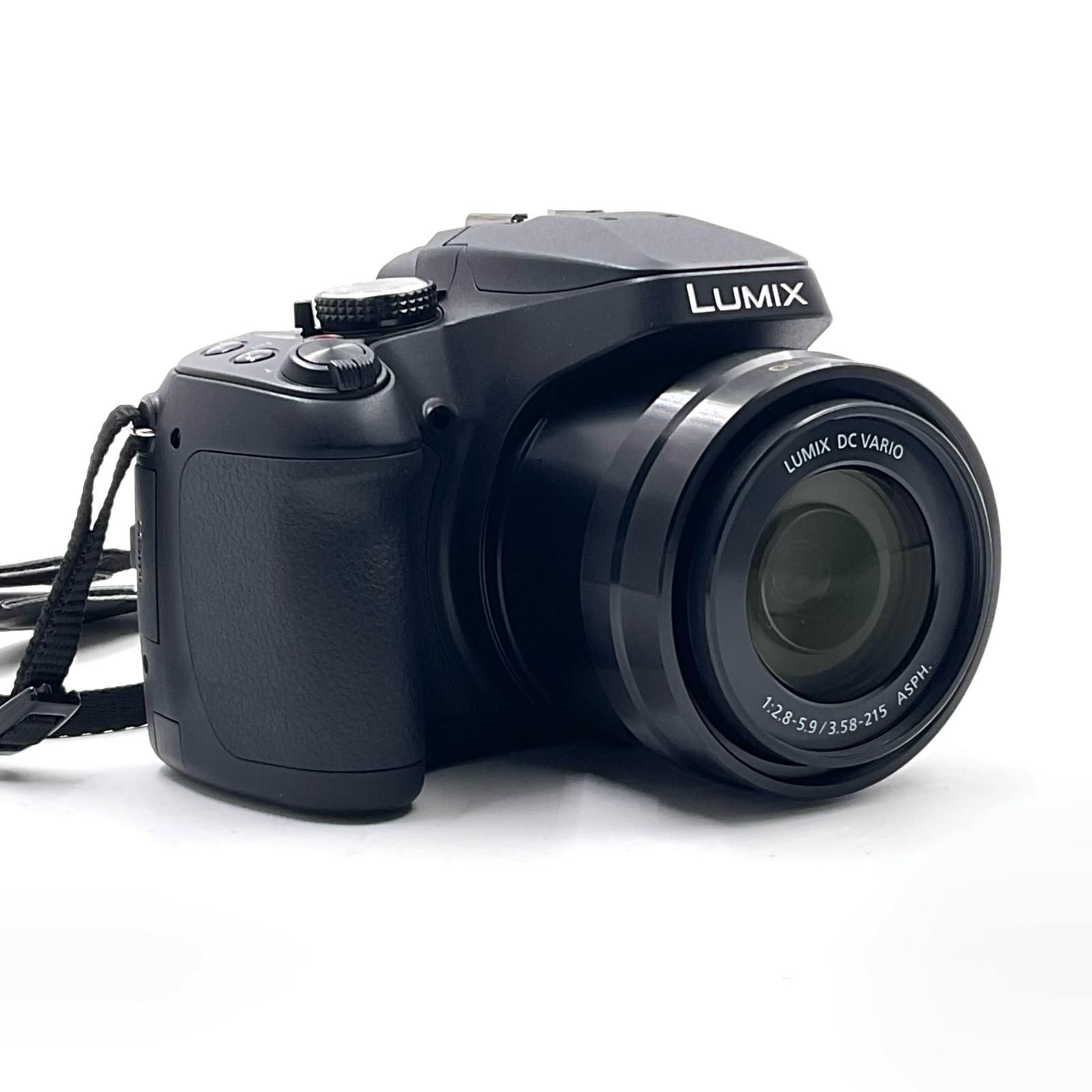 【全額返金保証】【最速発送】Panasonic コンパクトデジタルカメラ LUMIX DC-FZ85D ブラック 美品 動作確認済 34,819円