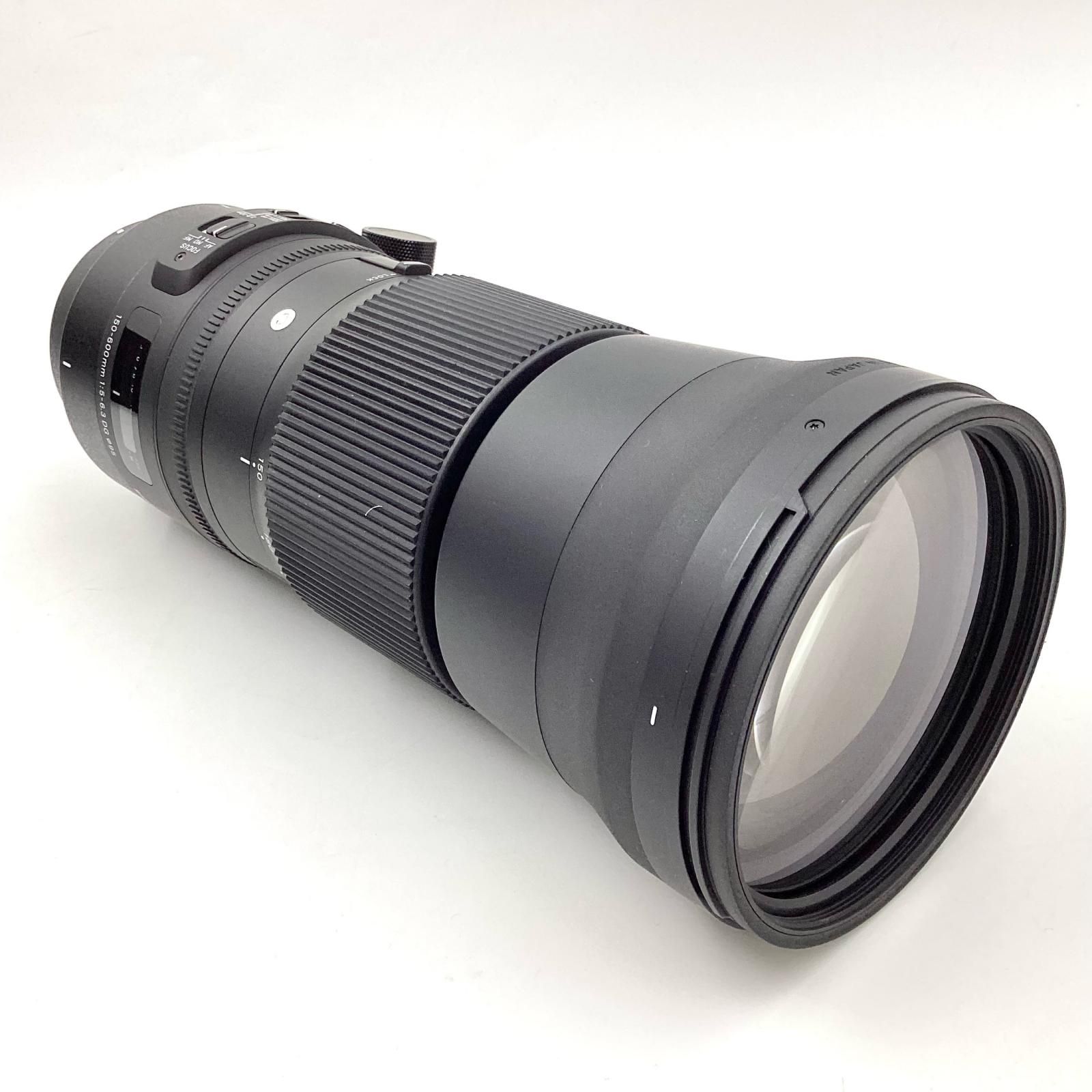 【全額返金保証】【最速発送】Canon 150-600mm F5-6.3 DG OS HSM Contemporary Canon EFマウント 美品 動作確認済