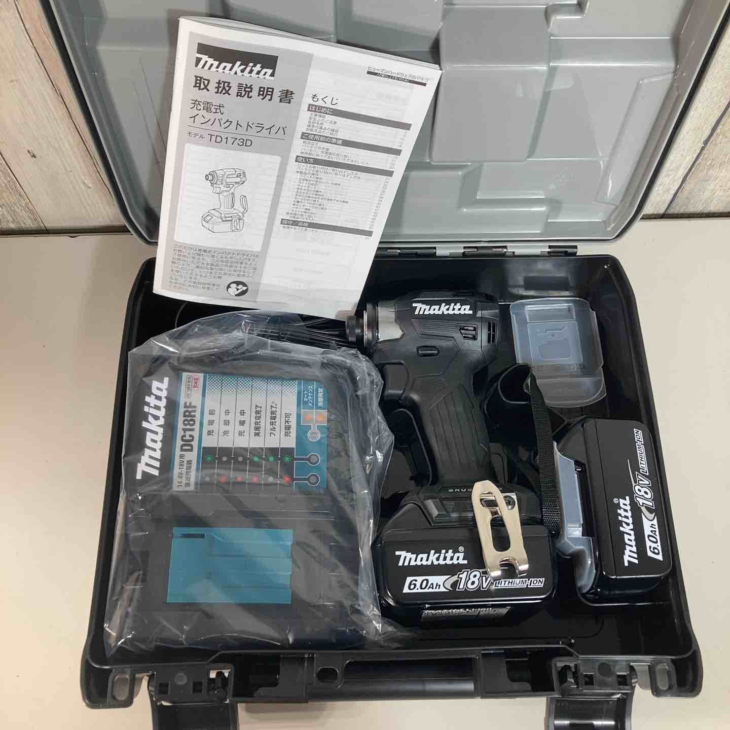 ☆マキタ(makita)18V コードレスインパクトドライバー TD173DRGXB 純正 