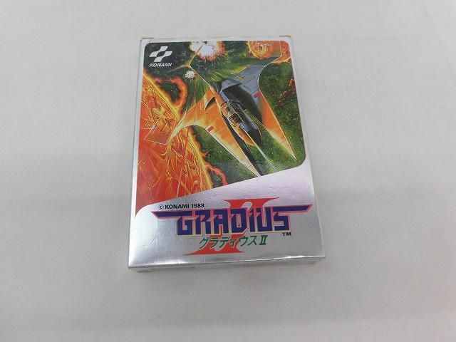 中古品 ゲーム ファミコン ソフト グラディウスII 箱付き