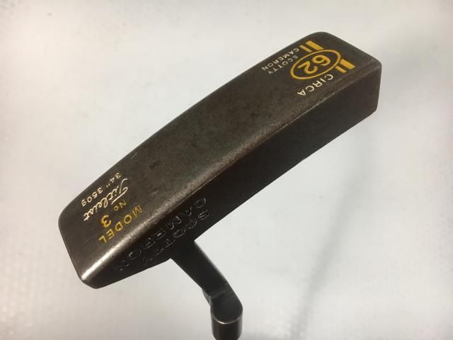 返品OK 【中古ゴルフクラブ】タイトリスト スコッティ・キャメロン CIRCA62 #3 2006 オリジナルスチール パター