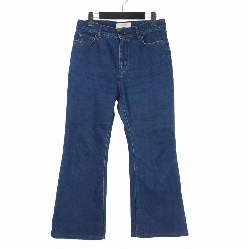 マックスマーラ ウィークエンドライン MAX MARA WEEKEND LINE ブーツカットデニム ジーンズ パンツ 42 インディゴ 23518104376