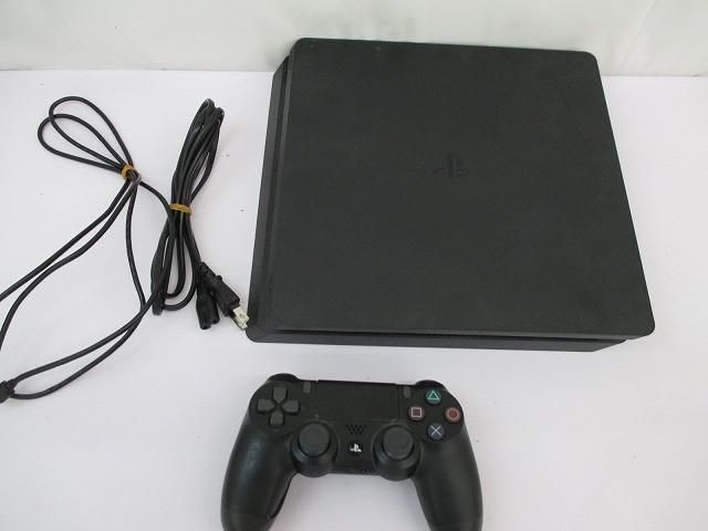 中古品 ゲーム プレイステーション4 PS4本体 CUH-2200A ジェットブラック 動作品 周辺機器付き