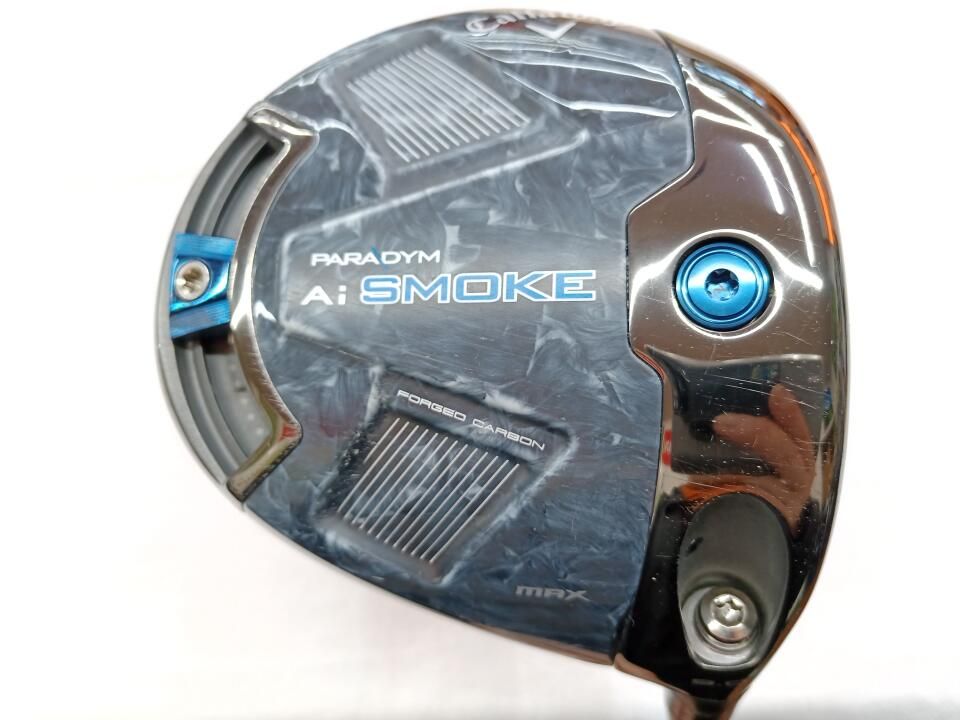 キャロウェイ　PARADYM Ai SMOKE MAX　9度　Speeder　661EVOLUTION　5　Sフレックス　ドライバー　中古　ゴルフドゥ！福山王子店【最短即日発送】