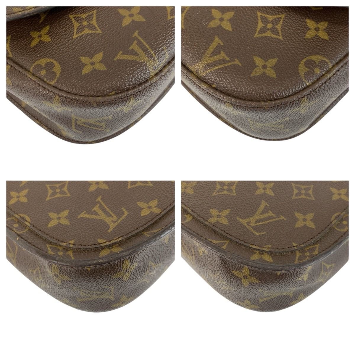 LOUIS VUITTON ルイヴィトン モノグラム サンクルーGM ブラウン 