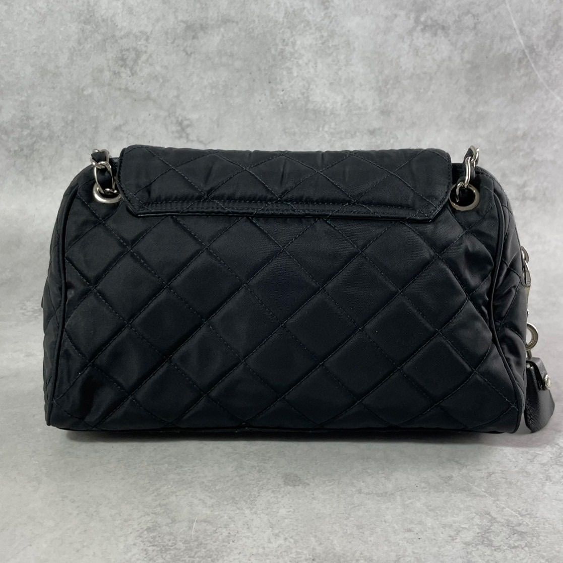 ◎極美品 PRADA プラダ チェーン ショルダーバッグ 肩掛け 斜めがけ 