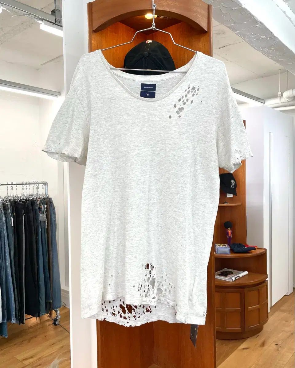 S メゾンミハラヤスヒロ ダメージ 半袖 Tシャツ