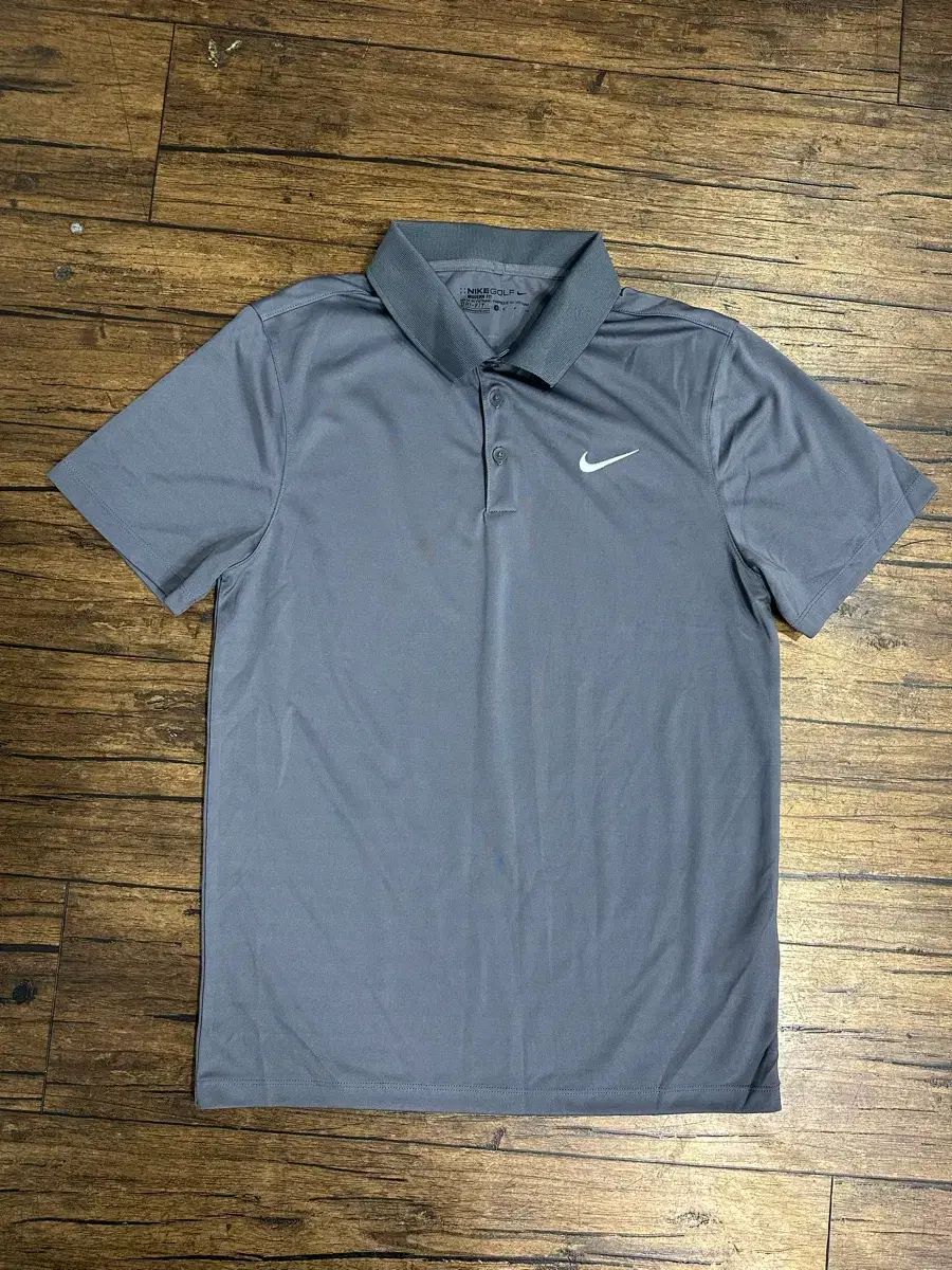 ナイキ ゴルフ ドライフィット 機能性 カラーTシャツ グレー S