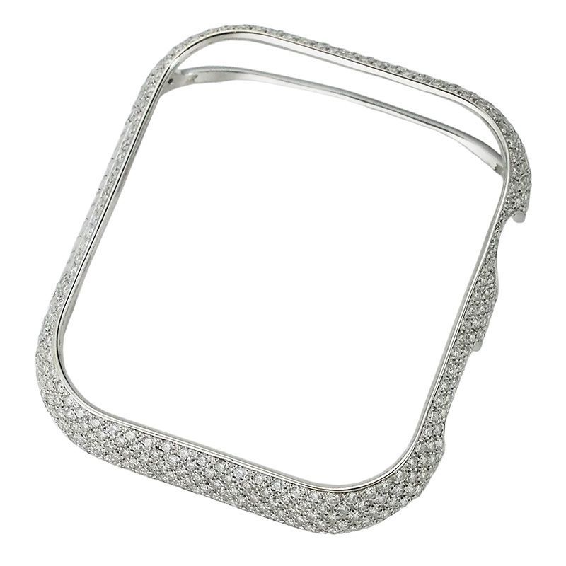 ダミアーニ DAMIANI apple watch アップルウォッチカバー 44mm パヴェ 