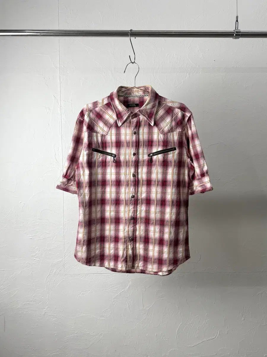 Von Dutch ボンダッチ イーグル CHECK シャツ