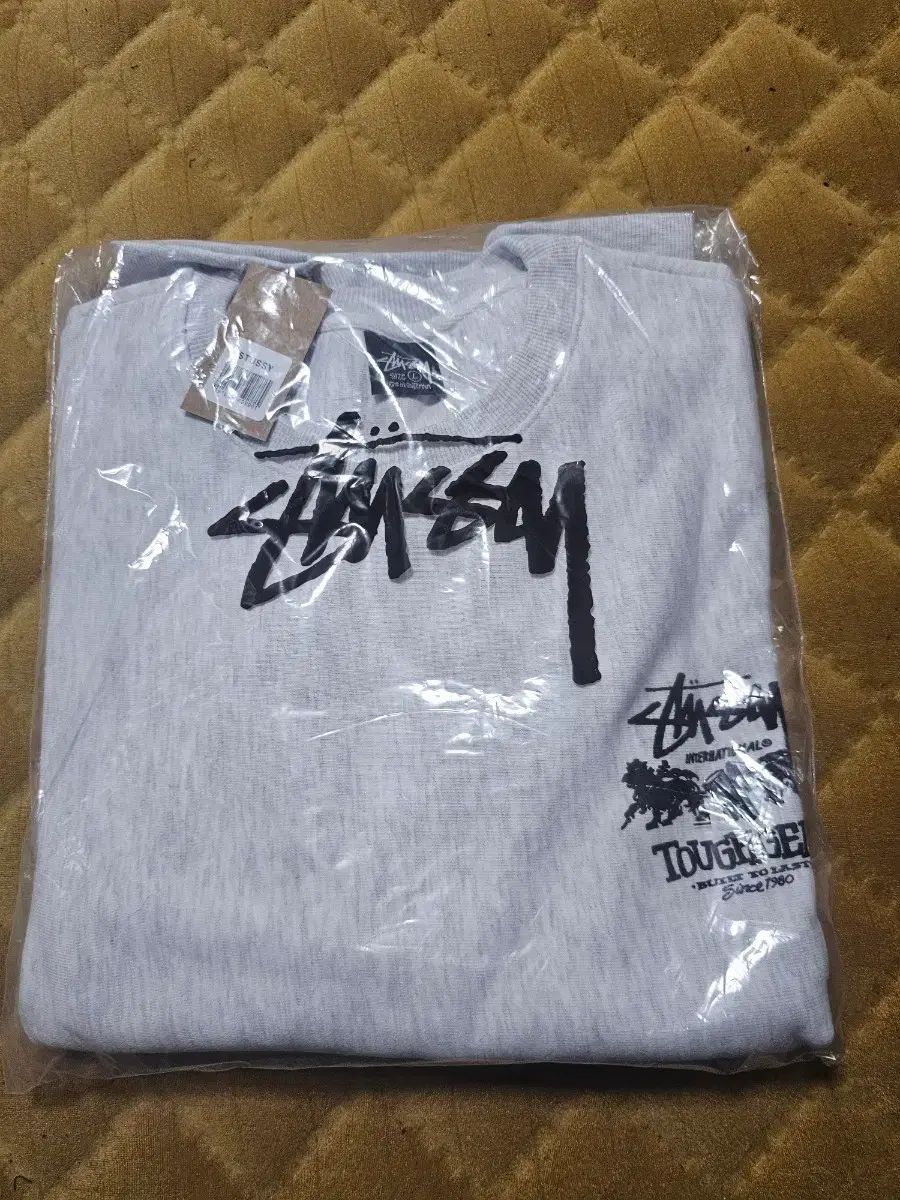 STUSSY Tough Gear スウェット グレー 新品 L