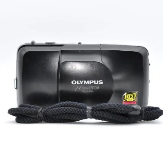 カメラ 【動作OK】OLYMPUS μ[mju:] ZOOM PANORAMA コンパクト 