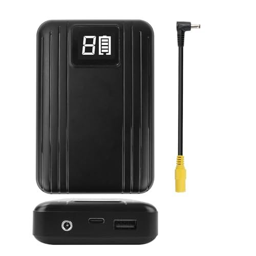 Tyuusei 空調作業服 バッテリー 12V 14400mAh 6段階調整 変換ファンケーブル バートル BURTLE AC100/130/140/160/210/230/260 の代替品 互換品 同等品 最高22W 大容量 USB DC 6ab192cf
