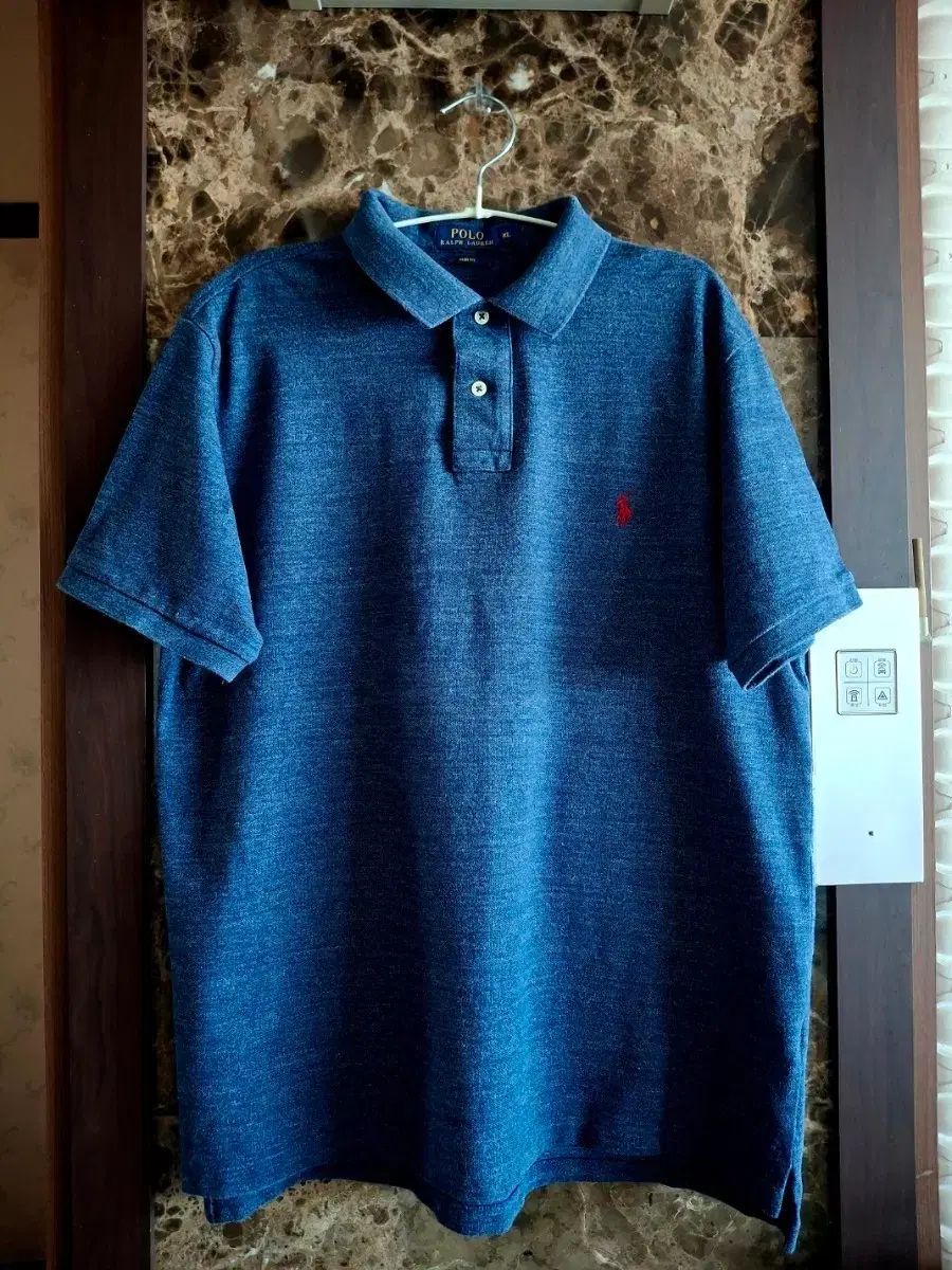 POLO RALPH LAUREN ネイビー 半袖 カラーTシャツ XL