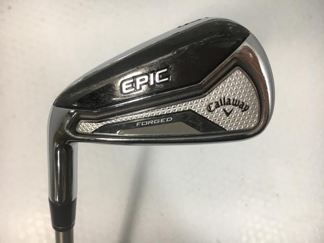 返品OK 【中古ゴルフクラブ】(5本セット)キャロウェイ EPIC(エピック) フォージド アイアン 2019 Steel Fiber fc80 6～9.P