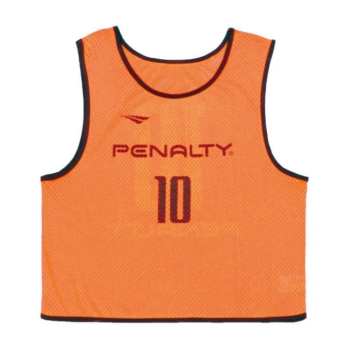 ペナルティ（PENALTY） ビブス ＪＲ 番号入 １０枚セット Fオレンジ PE5641J-55