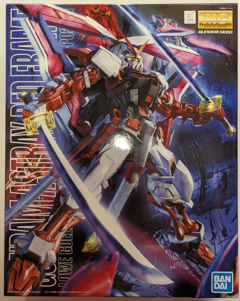 BANDAI SPIRITS MG 1/100 バンダイスピリッツ版 ガンダムアストレイ レッドフレーム改