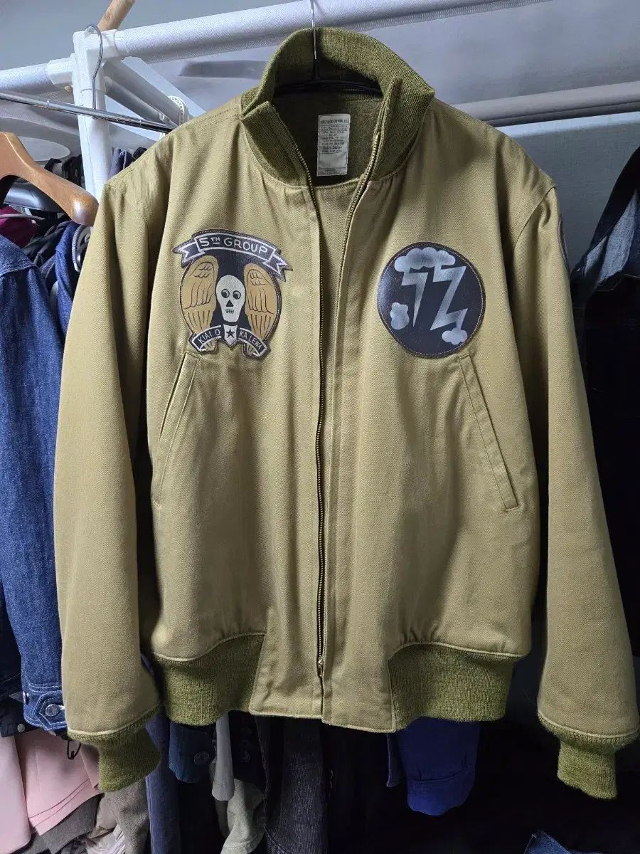 バズリクソンズ タンカー ジャケット XL 72 폭격 비행대대