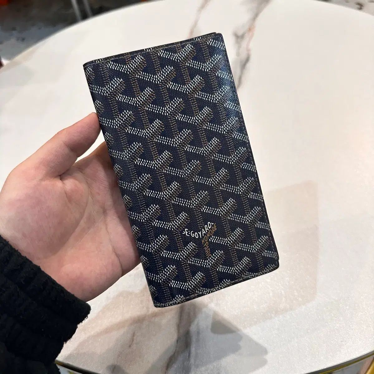 Masion Goyard ゴヤール サン・ルイ 長財布 ネイビー
