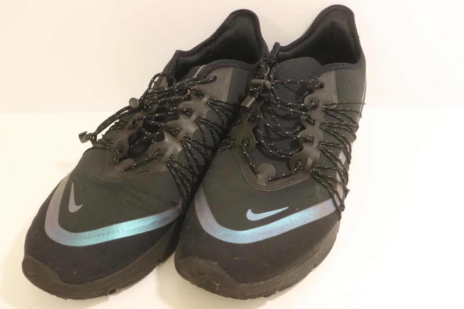 【中古】 NIKE メンズスニーカー 28 AIR MAX SEQUENT 4 UTILITY スニーカー NIKE 28 黒 ブラック ロゴ