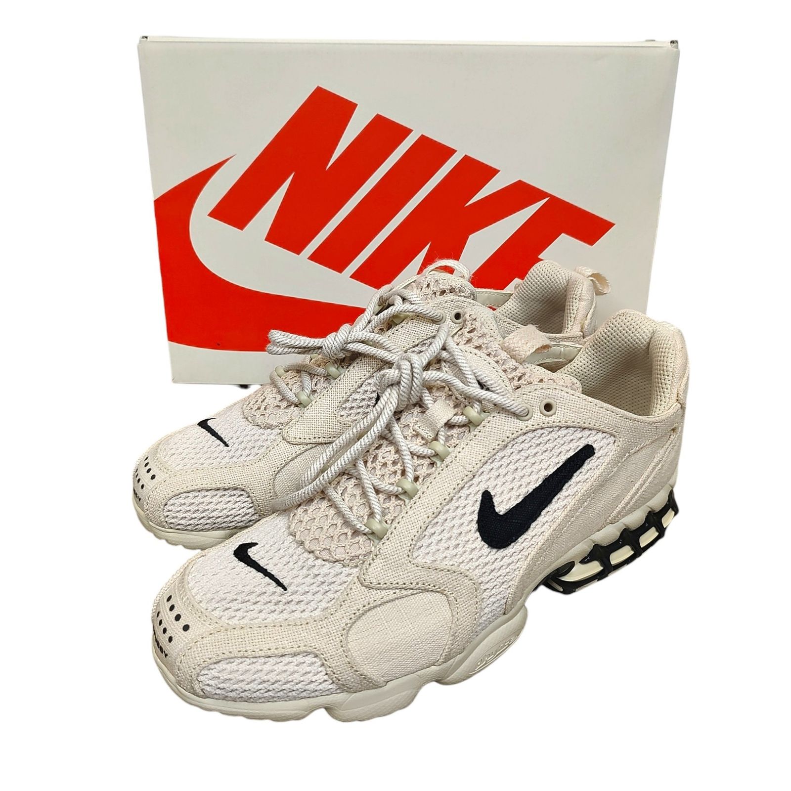 NIKE ナイキ x Stussy ステューシー Air Zoom Spiridon CG 2 Fossil 