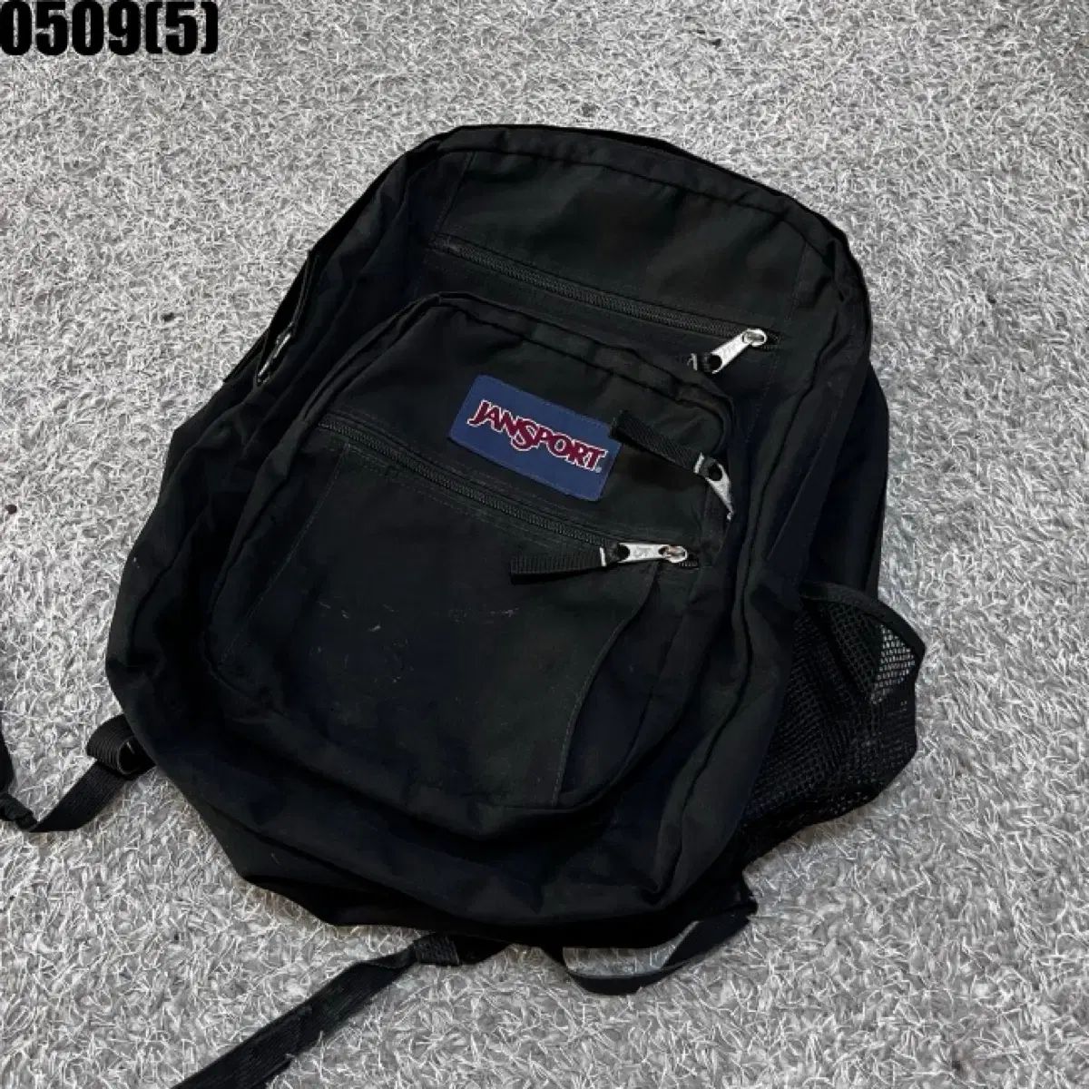 JANSPORT ジャンスポーツ 黒 バックパック バッグ 0509