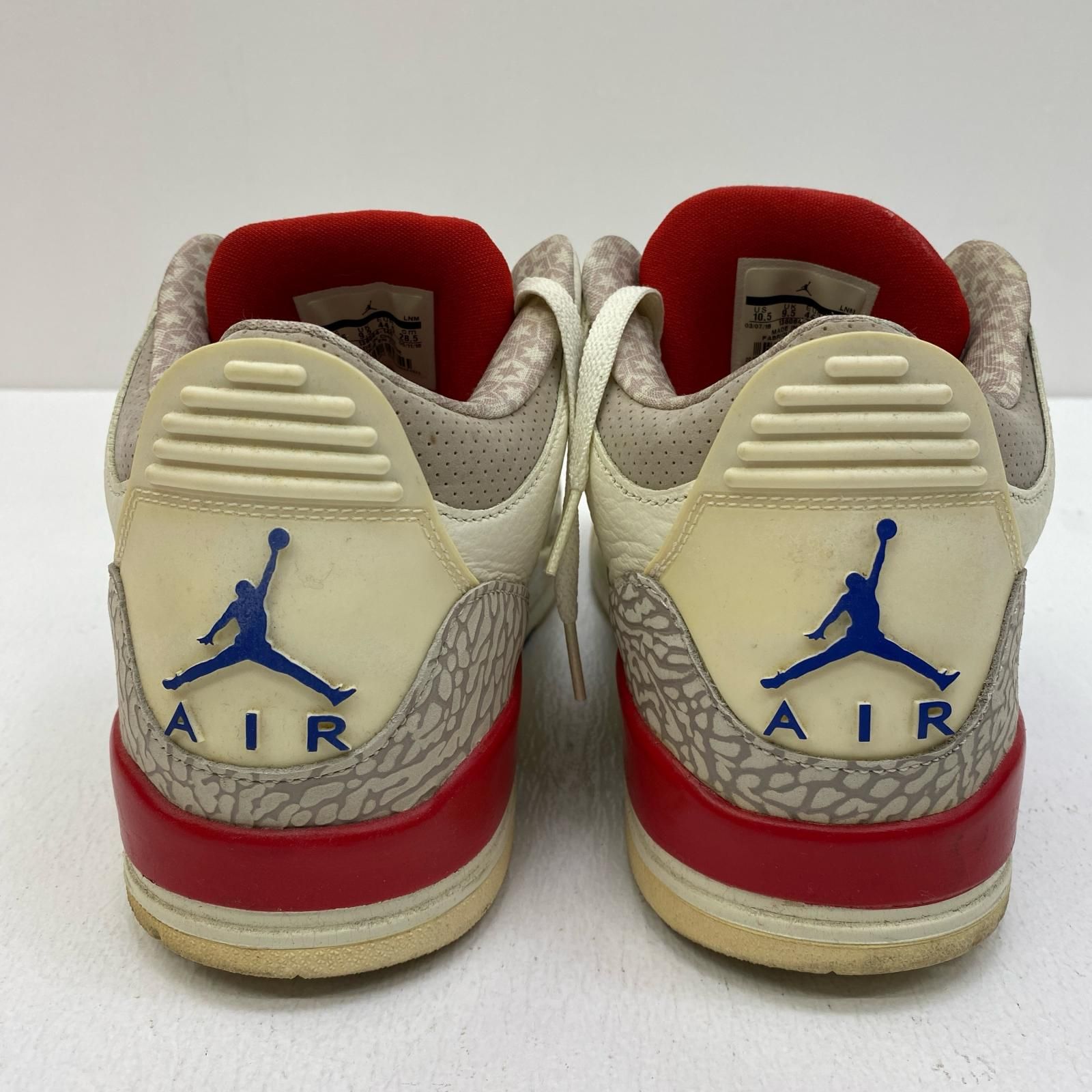 【加古川店】 中古 NIKE | ナイキ スニーカー Air Jordan 3 Retro 136064-140 マルチカラー 【126】 加古川店】 中古 NIKE | ナイキ スニーカー Air Jordan 3 Retro 136064