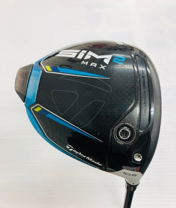 テーラーメイド　SIM2 MAX　10.5度　TENSEI BLUE TM50(SIM2)　Sフレックス　ドライバー　中古　ゴルフドゥ！白山松任店【最短即日発送】