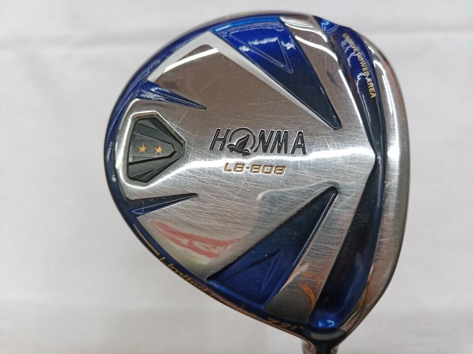 ホンマゴルフ　LB-808 Limited Edition　21度　LB-2000 AQ8 48 2S　Rフレックス　フェアウェイウッド　中古　ゴルフドゥ！福山王子店【最短即日発送】