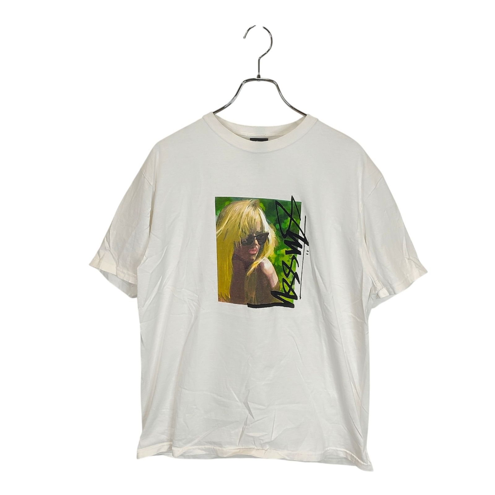 STUSSY ステューシー 25SS LAURA TEE ローラ Tシャツ L ホワイト メンズ
