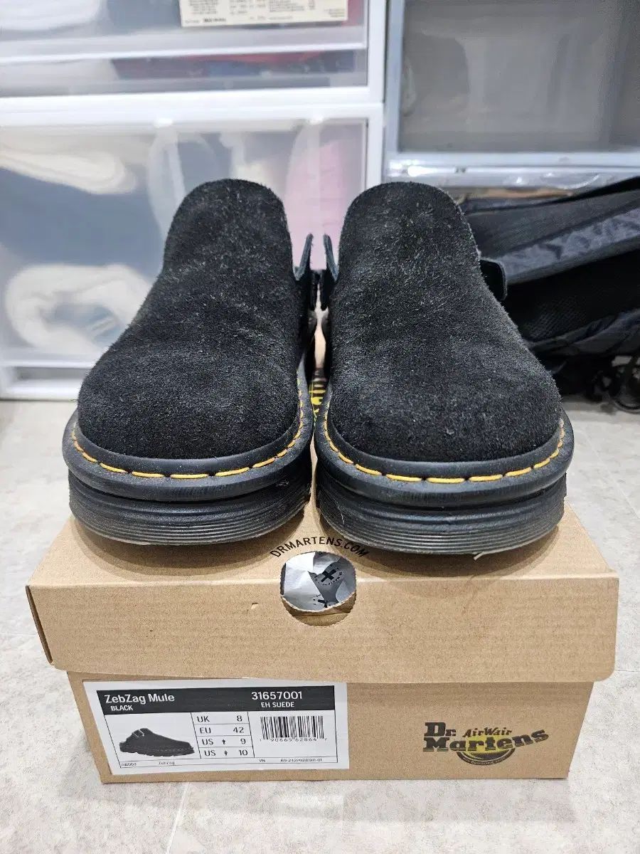DR. MARTENS ドクターマーチン ジェブジャック スウェード ミュール UK8（42サイズ）