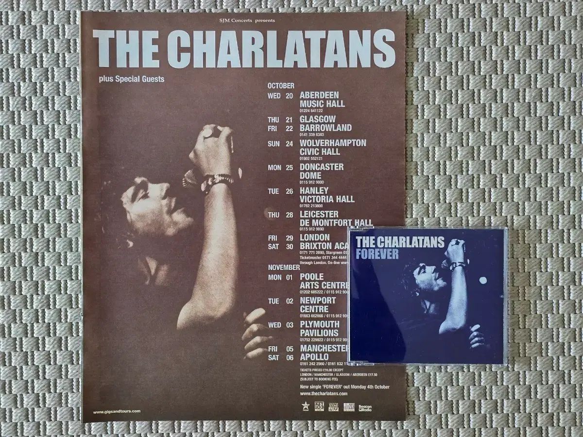 CD The Charlatans ー Forever 英国クラス 初版