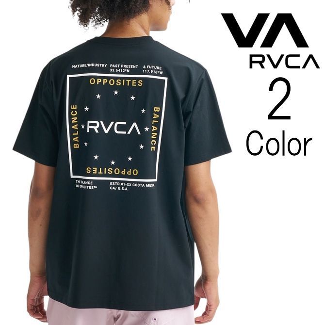 ルーカ Rvca ルカ メンズ ADD BOX ST 水陸両用 半袖 ラッシュガード サーフTシャツ bg041859【クリックポスト】