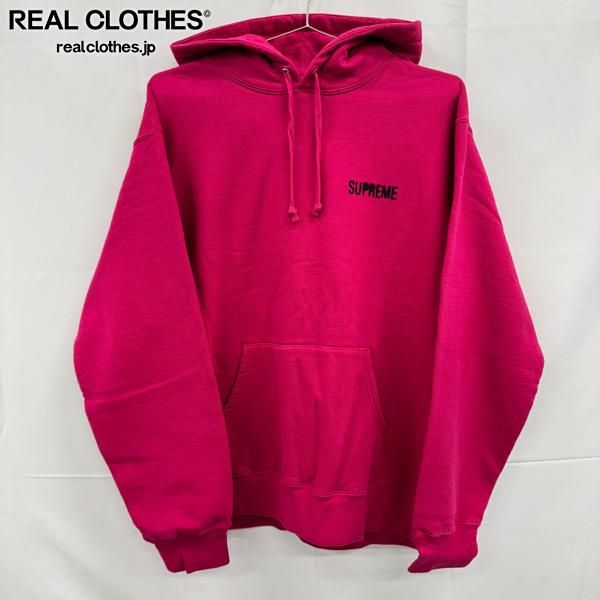 Supreme/シュプリーム【20SS】Restiess Youth Hooded Sweatshirt/ レストレス ユース スウェット パーカー/フューシャピンク/L
