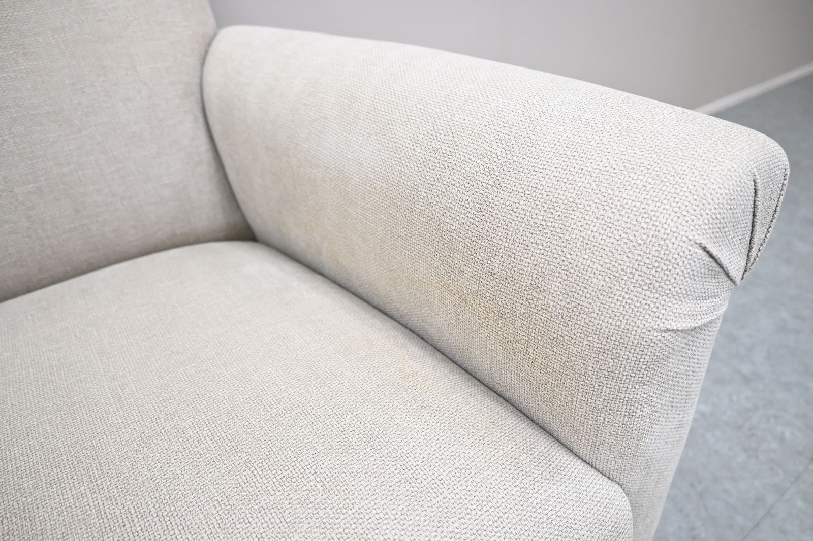 IDEEイデー 1人掛けソファ LINE SOFA ライン ソファ ファブリック 廃盤 