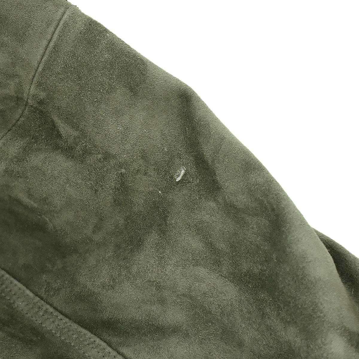 YOKE ヨーク 26SS Goat Suede Work Jacket ゴートスエードワークジャケット YK26SS01163B カーキ 3 YOKE ヨーク 26SS Goat Suede Work Jacket ゴートスエードワーク