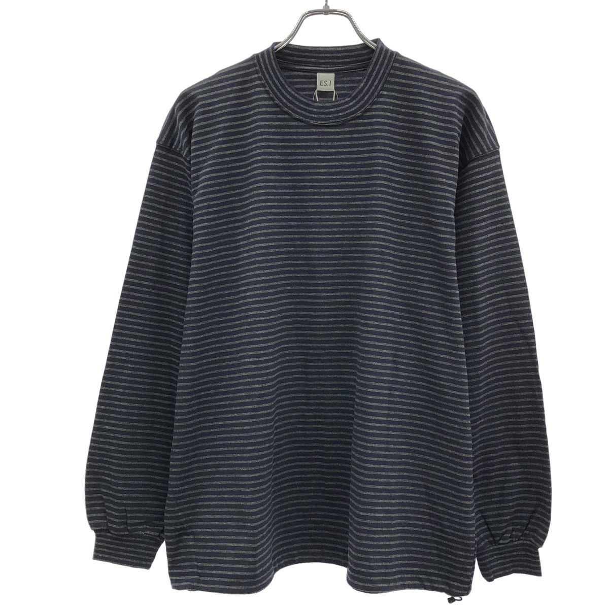 ES.1 エスアイ Border LS T-shirts ロングスリーブボーダーTシャツ T006 ネイビー L