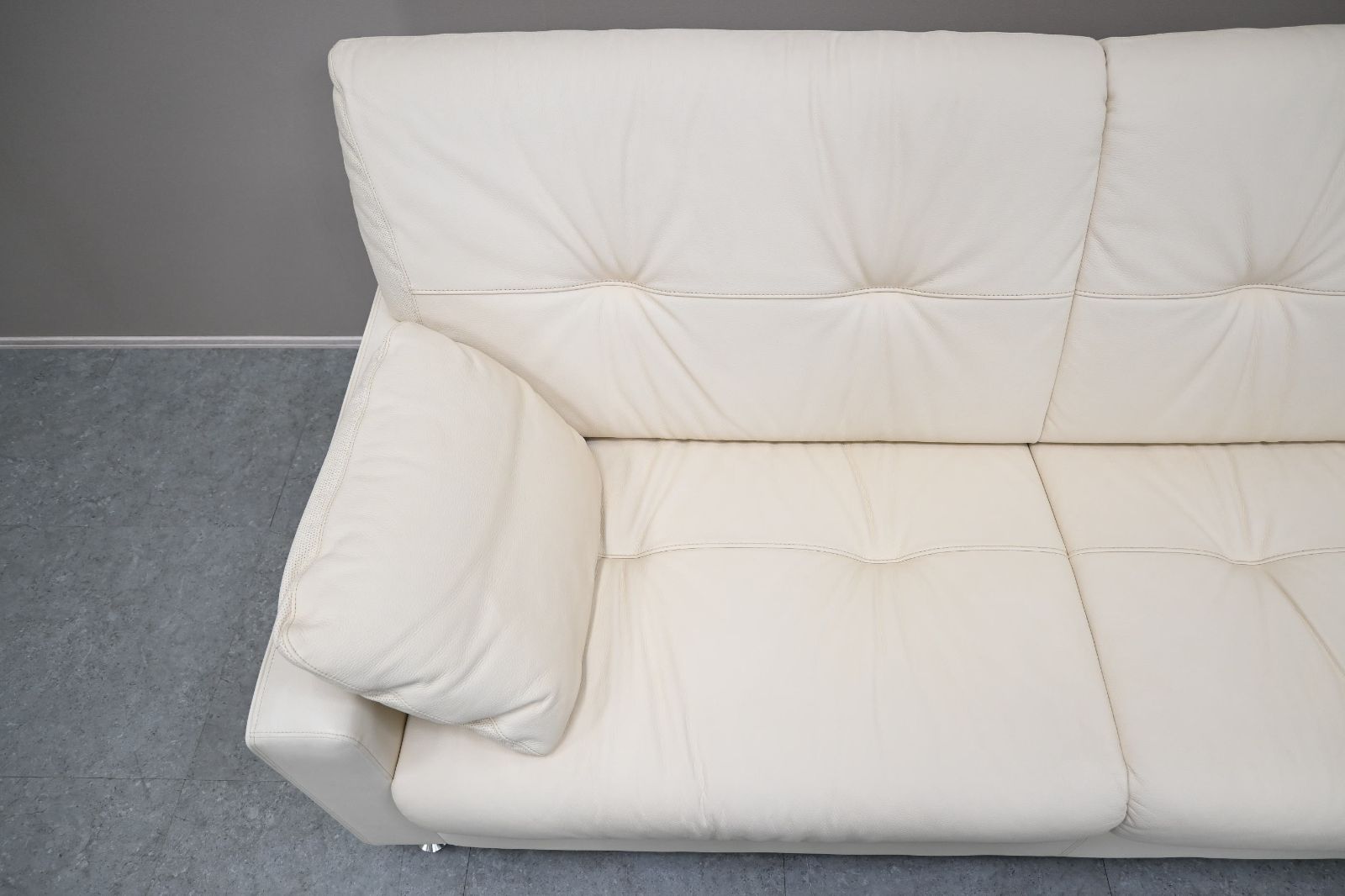 ☆展示品☆karimoku カリモク 2.5人掛けソファ オットマン付 ZE61