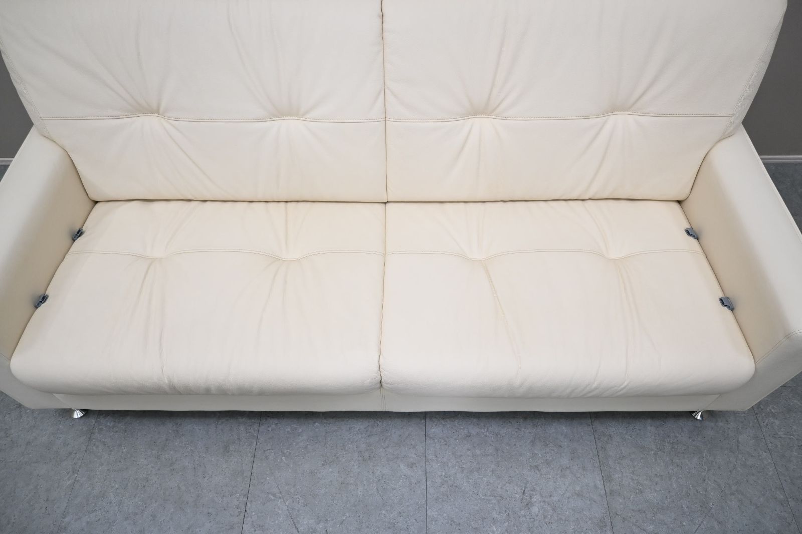 ☆展示品☆karimoku カリモク 2.5人掛けソファ オットマン付 ZE61