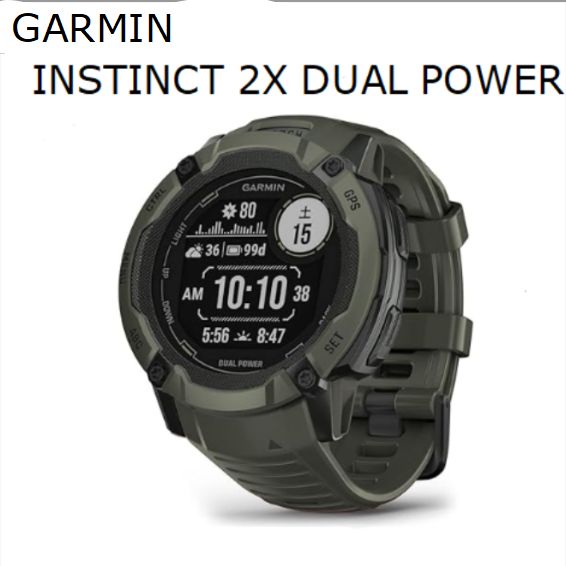 美品　ガーミン(GARMIN) Instinct 2X DUAL POWER 010-02805-52