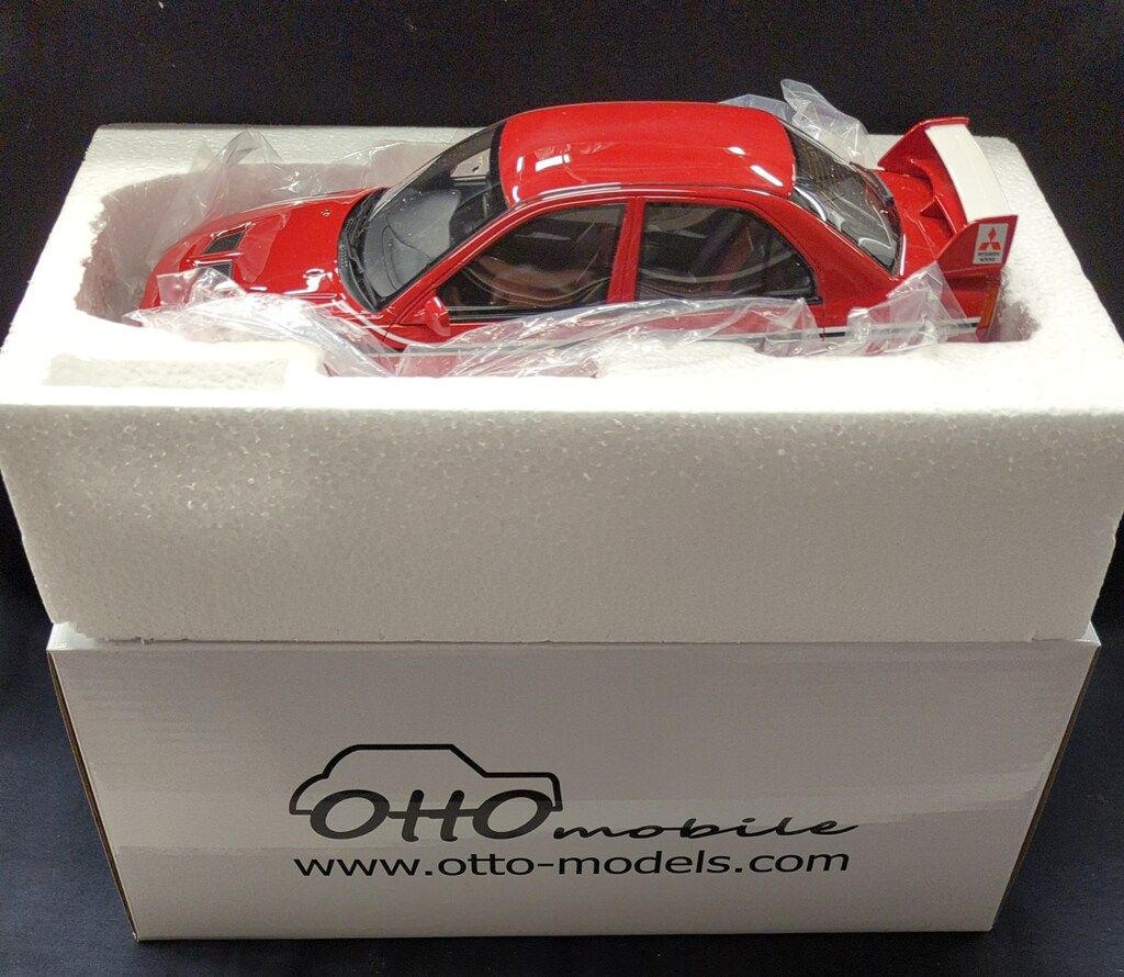 OttO mobile 1/18 三菱 ランサー エボリューション VI トミ・マキネン 1999 (レッド) OTM422