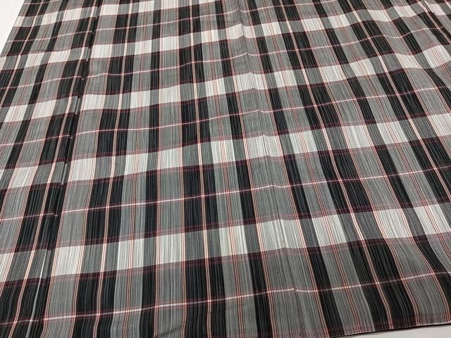 平和屋着物□上質な紬 格子 正絹 逸品 CABG6819xi - メルカリ