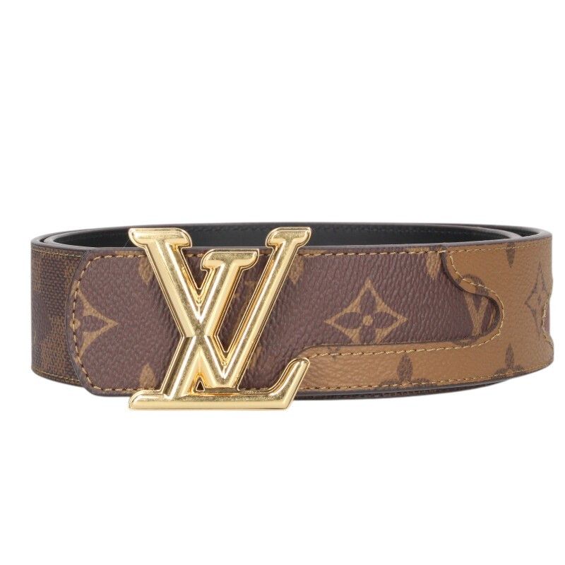 Louis Vuitton ルイヴィトン LV ベルト　85cm ルイヴィトン M4394 LVディメンションリバーシブルベルト メンズ 85/34