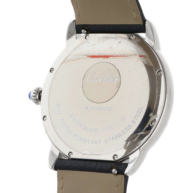 カルティエ CARTIER ロンドソロ 時計 カルティエ WSRN0022 ロンドソロ XL SS デイト 自動巻き腕時計 メンズ