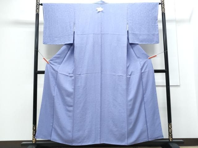 平和屋着物▽上質な色無地　単衣　薄青色　正絹　逸品　AAAU6440iu 平和屋着物▽上質な色無地 単衣 薄青色 正絹 逸品 AAAU6440iuの通販 by