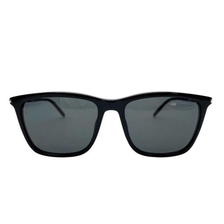 SAINT LAURENT サンローラン サングラス アジアンフィット SL 851/K ブラック系 プラスチック ユニセックス ウェリントン 新品未使用展示品