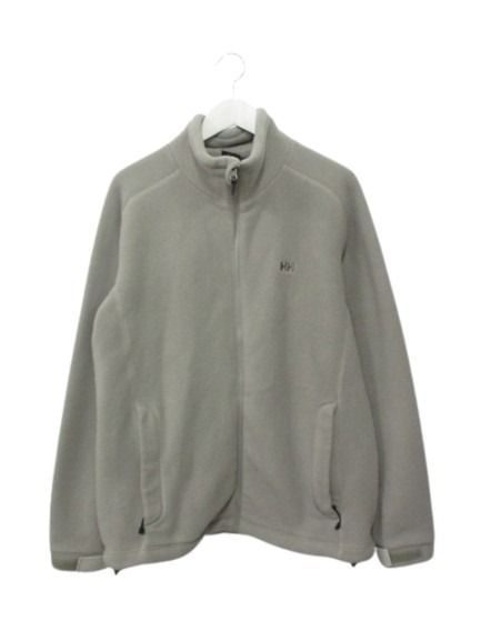 ヘリーハンセン HELLY HANSEN ジップアップブルゾン L フリース ジャケット グレー アウター 上着