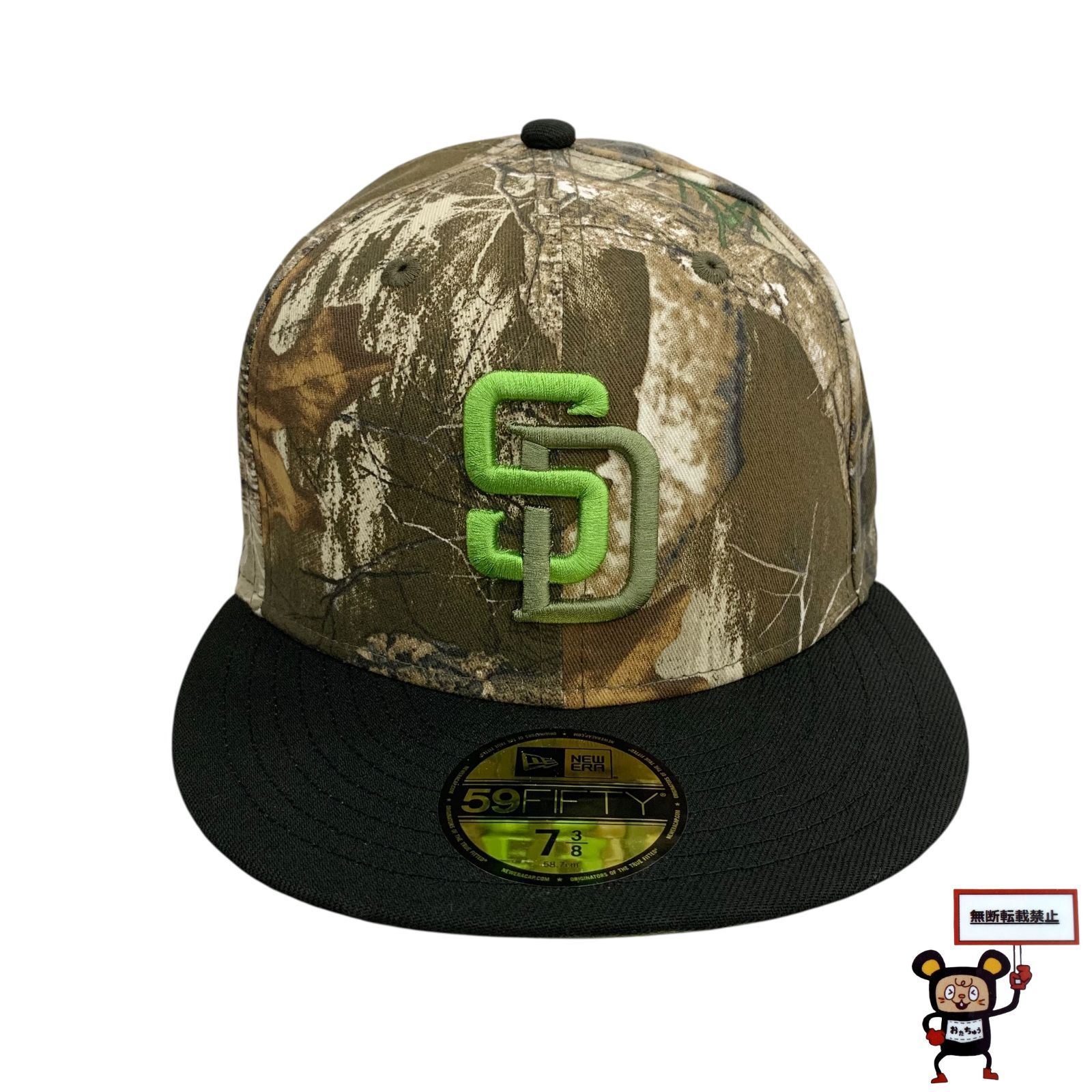 74.NEW ERA サンディエゴ パドレス リアルツリーカモ キャップ 【店舗併売品】