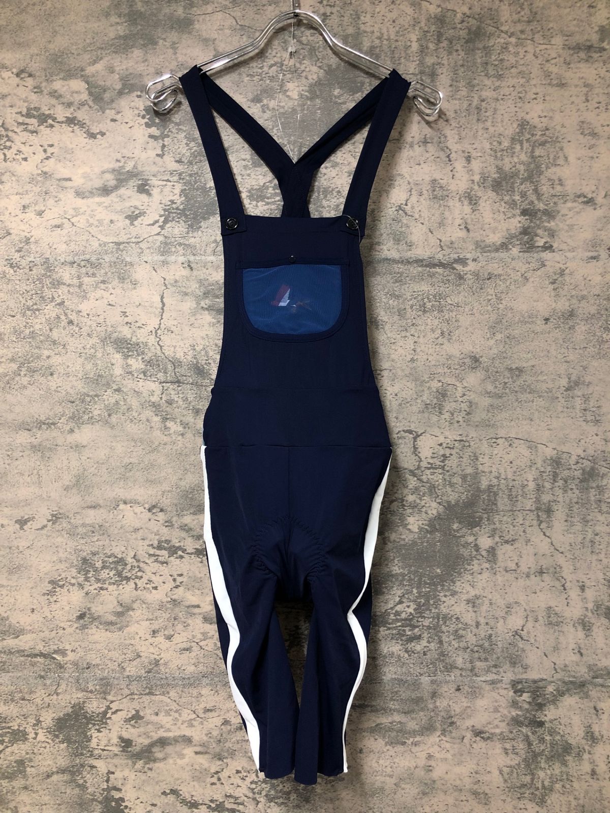 KC333 カフェドシクリステ Cafe du Cycliste CHLOE woman ビブショーツ 紺 S レディース