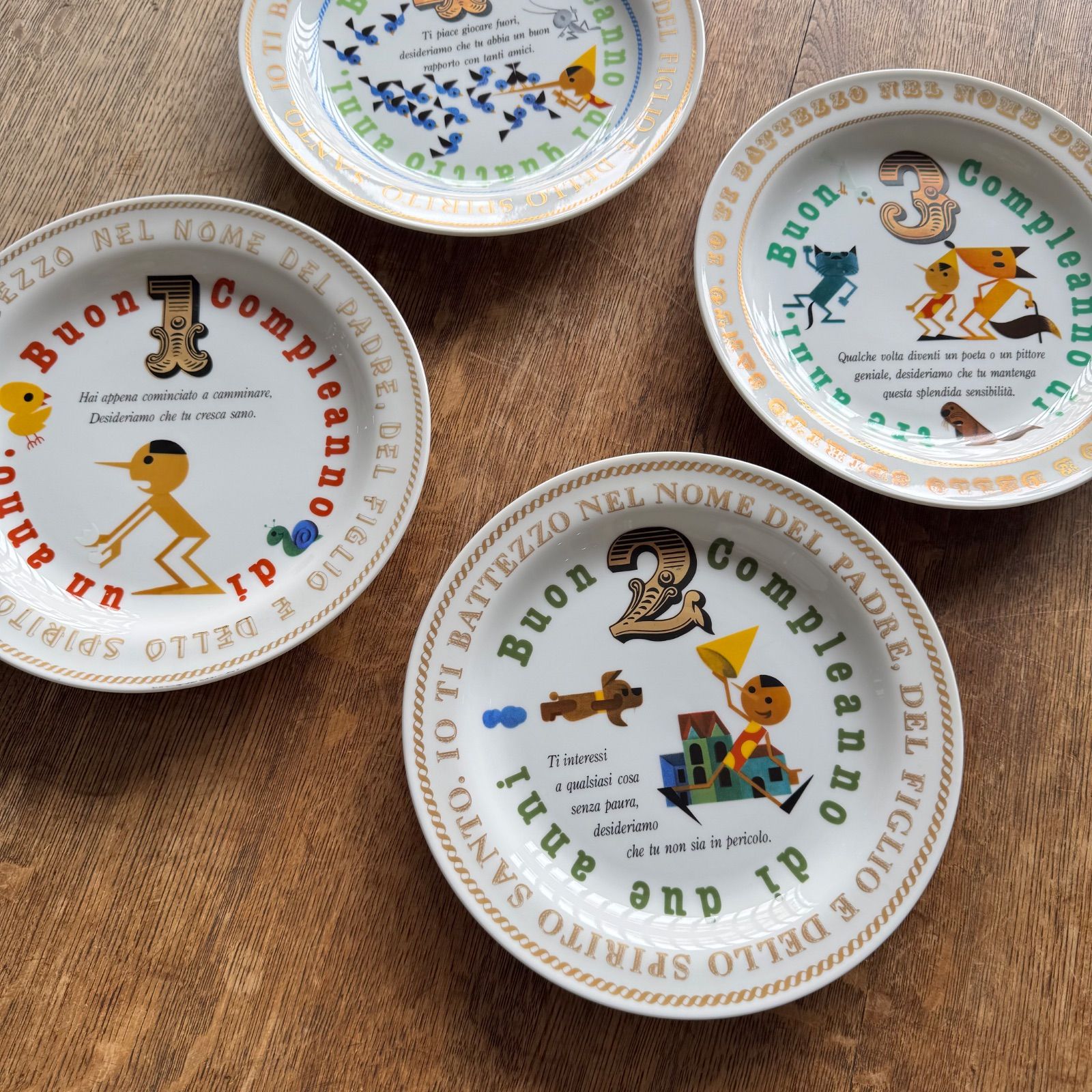 美品】リチャード・ジノリ 食器セット 4枚 【公式通販】